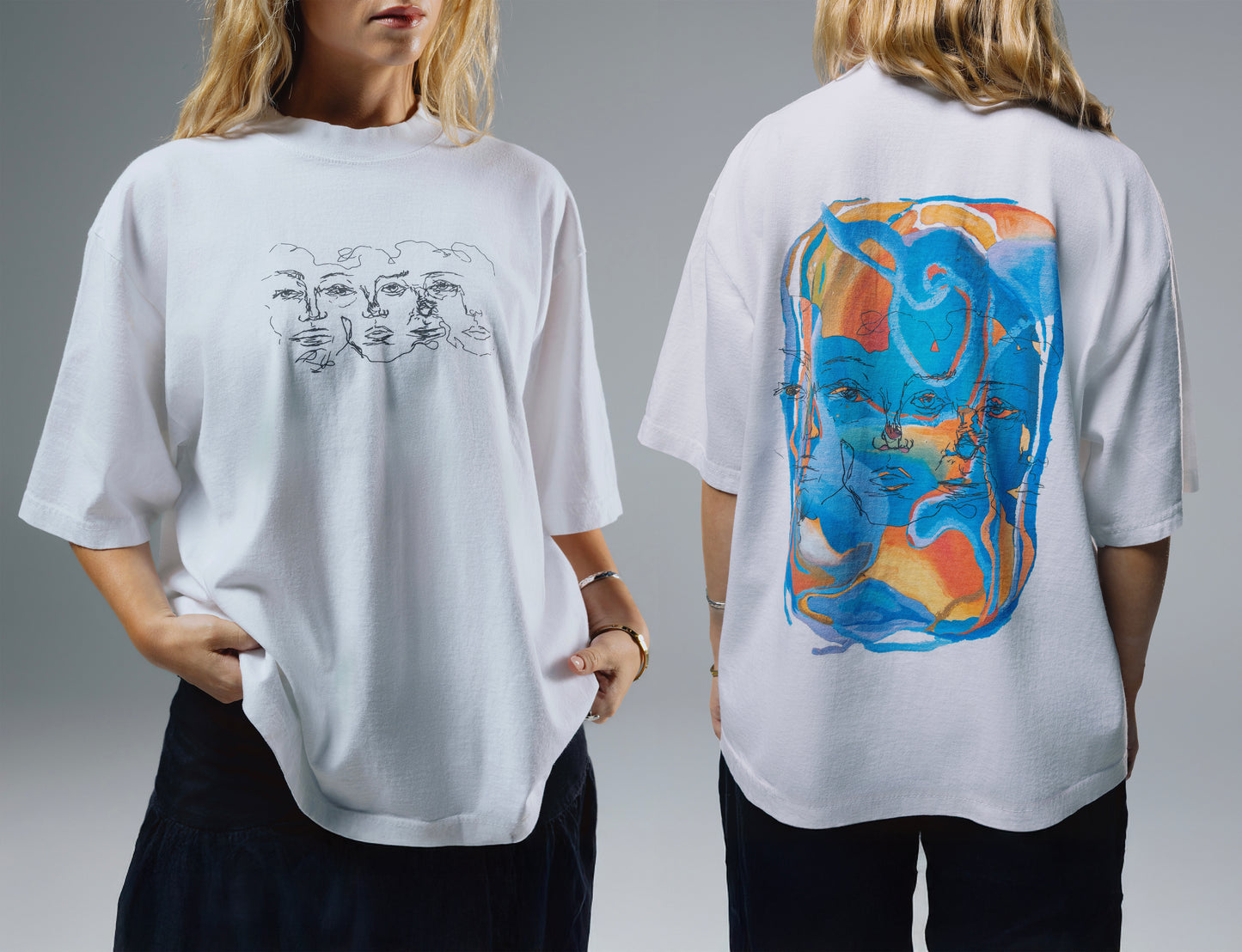 “Faces” Tee